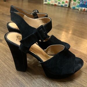 Jessica Simpson platform shoes